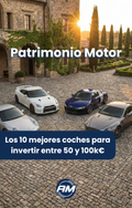 Patrimonio motor: Los 10 Mejores Coches para Invertir entre 50 y 100k€